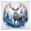 POSZEWKA DEKORACYJNA 40x40 JASIEK OZDOBNA ZIMOWA ŚWIĄTECZNA JELEŃ RENIFER