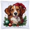 PODUSZKA DEKORACYJNA 40X40 ŚWIĄTECZNA PREZENT ZIMOWA OZDOBNA ŚWIĘTA RENIFER