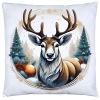 POSZEWKA DEKORACYJNA 40x40 JASIEK OZDOBNA ZIMOWA ŚWIĄTECZNA JELEŃ RENIFER