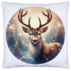 POSZEWKA DEKORACYJNA ŚWIĄTECZNA VELVET 40x40 WELUROWA ZIMOWA JELEŃ RENIFER