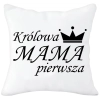 PODUSZKA 40x40cm DLA MAMY Z NADRUKIEM JASIEK NA PREZENT DZIEŃ MATKI MAMA