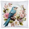 PODUSZKA WIOSENNA WIELKANOCNA 40x40 JASIEK WIELKANOC DEKORACYJNA PTAK