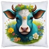 PODUSZKA WIOSENNA WIELKANOCNA 40x40 JASIEK WIELKANOC DEKORACYJNA KROWA