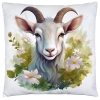 POSZEWKA WELUROWA WIELKANOCNA 40x40 JASIEK  WIOSENNA DEKORACYJNA KOZA