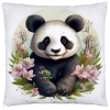 POSZEWKA WELUROWA WIELKANOCNA 40x40 JASIEK  WIOSENNA DEKORACYJNA PANDA