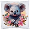 POSZEWKA WELUROWA WIELKANOCNA 40x40 JASIEK  WIOSENNA DEKORACYJNA KOALA