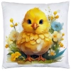 POSZEWKA WIELKANOCNA 40x40 JASIEK WIELKANOC WIOSENNA DEKORACYJNA KURCZAK
