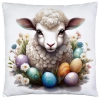 POSZEWKA WIELKANOCNA 40x40 JASIEK WIELKANOC WIOSENNA DEKORACYJNA BARANEK