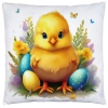 PODUSZKA WIOSENNA WIELKANOCNA 40x40 JASIEK WIELKANOC DEKORACYJNA KURCZAK