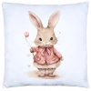 PODUSZKA WIELKANOCNA 40x40 JASIEK WIELKANOC ZAJĄC PISANKI KRÓLIK ŚWIĄTECZNA