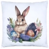 POSZEWKA WIELKANOCNA 40x40 JASIEK WIELKANOC ZAJĄCZEK KRÓLIK DEKORACYJNA