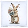 POSZEWKA WIELKANOCNA 40x40 JASIEK WIELKANOC ZAJĄCZEK KRÓLIK DEKORACYJNA