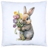POSZEWKA WIELKANOCNA 40x40 JASIEK WIELKANOC ZAJĄCZEK KRÓLIK DEKORACYJNA