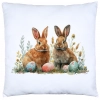 PODUSZKA WIELKANOCNA 40x40 JASIEK WIELKANOC ZAJĄC PISANKI KRÓLIK ŚWIĄTECZNA