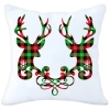 POSZEWKA DEKORACYJNA 40x40 ŚWIĄTECZNA RENIFER