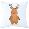 PODUSZKA DEKORACYJNA 40X40 ŚWIĄTECZNA RENIFER