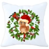 PODUSZKA DEKORACYJNA 40X40 ŚWIĄTECZNA NA PREZENT