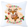 PODUSZKA DEKORACYJNA 40X40 ŚWIĄTECZNA NA PREZENT
