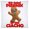 PODUSZKA 40x40 PREZENT URODZINY 60 SZEŚĆDZIESIĄTKĘ