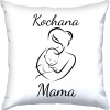 PODUSZKA 40x40cm DLA MAMY Z NADRUKIEM JASIEK NA PREZENT DZIEŃ MATKI MAMA