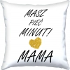 PODUSZKA 40x40cm DLA MAMY Z NADRUKIEM JASIEK NA PREZENT DZIEŃ MATKI MAMA