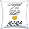 PODUSZKA 40x40cm DLA MAMY Z NADRUKIEM JASIEK NA PREZENT DZIEŃ MATKI MAMA