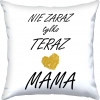 PODUSZKA 40x40cm DLA MAMY Z NADRUKIEM JASIEK NA PREZENT DZIEŃ MATKI MAMA
