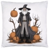 POSZEWKA DEKORACYJNA 40x40 JASIEK OZDOBNA HALLOWEENOWA HALLOWEEN DYNIA CZAROWNIK WIEDŹMIN NIETOPERZE