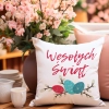 POSZEWKA WELUROWA WIELKANOCNA 40x40 JASIEK  WIOSENNA DEKORACYJNA PISANKA