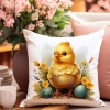 POSZEWKA WIELKANOCNA 40x40 JASIEK WIELKANOC WIOSENNA DEKORACYJNA KURCZAK