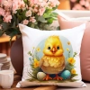 POSZEWKA WIELKANOCNA 40x40 JASIEK WIELKANOC WIOSENNA DEKORACYJNA KURCZAK
