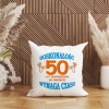 KOMPLET PODUSZKA KUBEK NA 50 URODZINY PREZENT