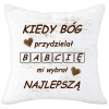 PODUSZKA 40x40 Z NADRUKIEM NA PREZENT DLA BABCI