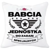 PODUSZKA 40x40 Z NADRUKIEM NA PREZENT DLA BABCI