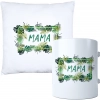 KOMPLET DLA MAMY PODUSZKA 40X40CM + KUBEK 330ml NA PREZENT DZIEŃ MATKI MAMA
