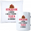KOMPLET DLA TATY PODUSZKA 40X40CM + KUBEK 330ml NA PREZENT DZIEŃ OJCA TATA