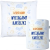 KOMPLET PODUSZKA KUBEK DZIEŃ NAUCZYCIEL WYCHOWAWCA