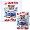 KOMPLET PODUSZKA KUBEK DZIEŃ NAUCZYCIEL WYCHOWAWCA