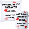 KOMPLET DLA MAMY PODUSZKA 40X40CM + KUBEK 330ml NA PREZENT DZIEŃ MATKI MAMA