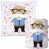 KOMPLET PREZENT DLA DZIADKA PODUSZKA 40x40 KUBEK 330ml DZIADEK ZESTAW