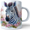 WIOSENNY WIELKANOCNY KUBEK 330ml NA PREZENT KAWĘ HERBATĘ WIOSNA ZEBRA