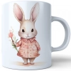 WIELKANOCNY KUBEK 330ml NA PREZENT ZAJĄC ZAJĄCZEK KRÓLIK PISANKA ŚWIĄTECZNY