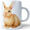 WIELKANOCNY KUBEK 330ml NA PREZENT ZAJĄC ZAJĄCZEK KRÓLIK PISANKA ŚWIĄTECZNY