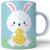 WIELKANOCNY KUBEK 330ml NA PREZENT ZAJĄC ZAJĄCZEK KRÓLIK PISANKA ŚWIĄTECZNY