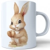 WIELKANOCNY KUBEK 330ml NA PREZENT ZAJĄC ZAJĄCZEK KRÓLIK PISANKA ŚWIĄTECZNY