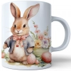 WIELKANOCNY KUBEK 330ml NA PREZENT ZAJĄC ZAJĄCZEK KRÓLIK PISANKA ŚWIĄTECZNY