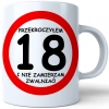 PREZENT KUBEK URODZINOWY W SKRZYNCE URODZINY 18