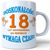PREZENT KUBEK URODZINOWY W SKRZYNCE URODZINY 18