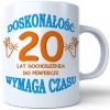 PREZENT KUBEK URODZINOWY W SKRZYNCE URODZINY 20