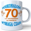 SUPER KUBEK NA PREZENT URODZINY 70 SIEDEMDZIESIĄTKĘ